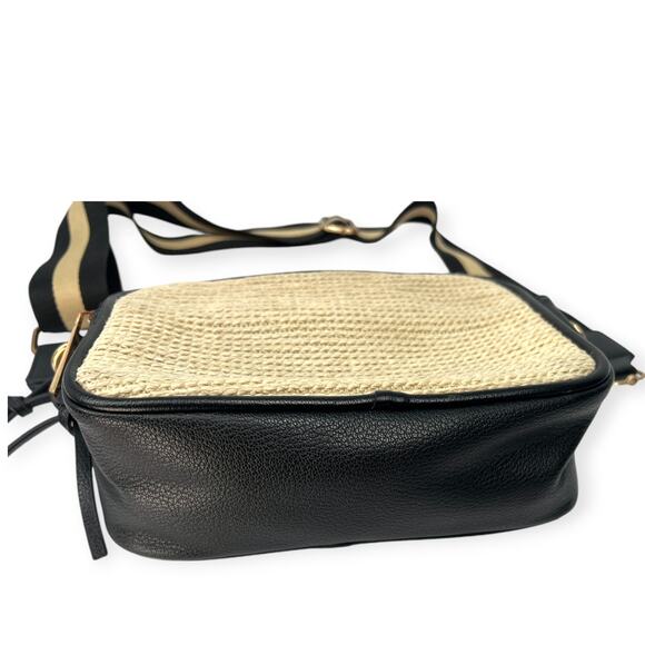 CHICO'S Crossbody Camera Bag Woven Purse - Picture 6 of 11
